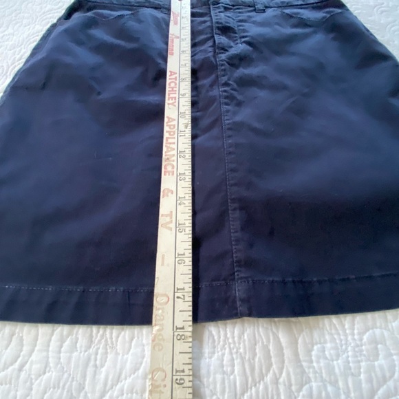 Croft & Barrow Skort Navy Stretch Waistband Size 10 - Picture 10 of 11